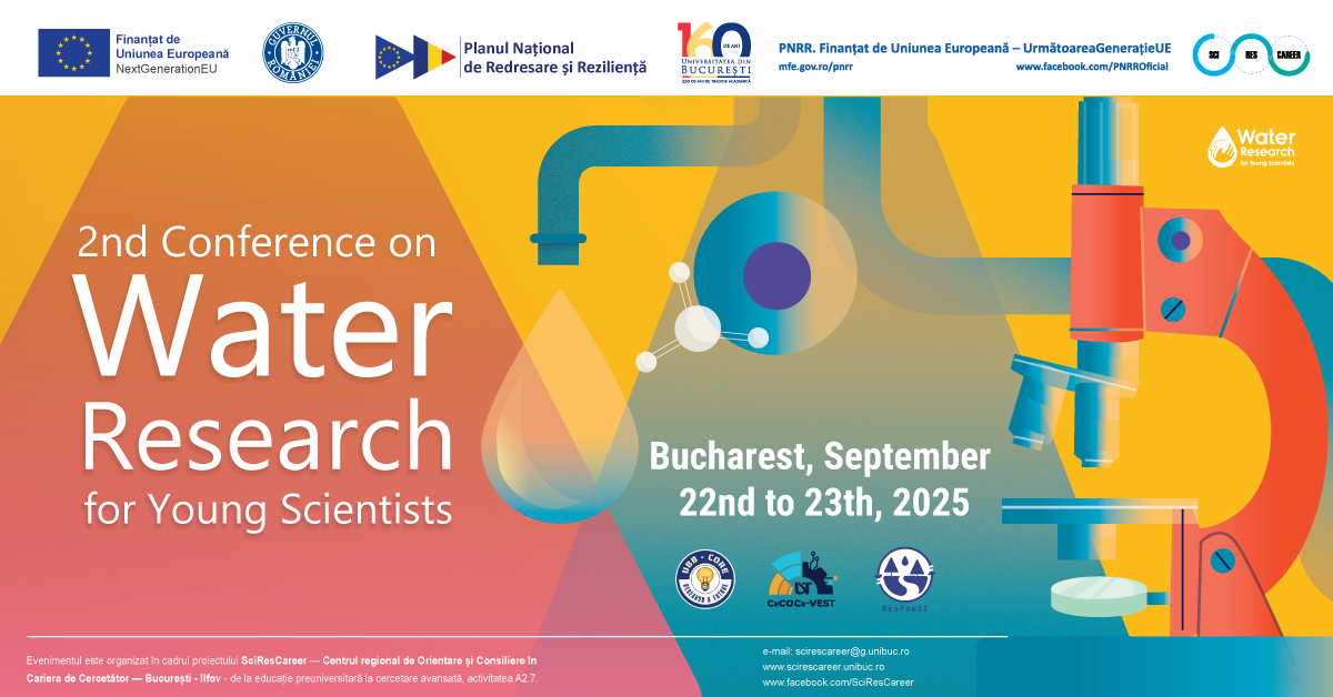 cercetători Water Research for Young Scientists conference